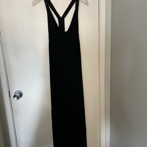 Josh Brody Black Backless Dress